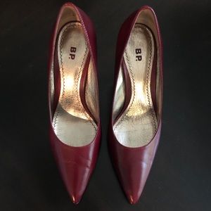 BP Alita-Lea Ruby Red Pointed Toe Heels
